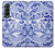 S2768 Willow Pattern Graphic Case For Samsung Galaxy Z Fold 3 5G