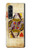 S2833 Poker Card Queen Hearts Case For Samsung Galaxy Z Fold 3 5G