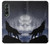 S3011 Dream Catcher Wolf Howling Case For Samsung Galaxy Z Fold 3 5G