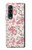 S3095 Vintage Rose Pattern Case For Samsung Galaxy Z Fold 3 5G