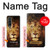 S3182 Lion Case For Samsung Galaxy Z Fold 3 5G