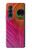 S3201 Pink Peacock Feather Case For Samsung Galaxy Z Fold 3 5G