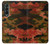 S3393 Camouflage Blood Splatter Case For Samsung Galaxy Z Fold 3 5G