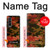 S3393 Camouflage Blood Splatter Case For Samsung Galaxy Z Fold 3 5G