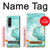 S3399 Green Marble Graphic Print Case For Samsung Galaxy Z Fold 3 5G