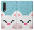 S3542 Cute Cat Cartoon Case For Samsung Galaxy Z Fold 3 5G