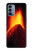 S0745 Volcano Lava Case For OnePlus Nord N200 5G