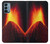 S0745 Volcano Lava Case For OnePlus Nord N200 5G