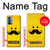 S1145 Yellow Mustache Sun Case For OnePlus Nord N200 5G