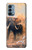 S1292 Dusty Elephant Egrets Case For OnePlus Nord N200 5G