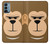 S2721 Cute Grumpy Monkey Cartoon Case For OnePlus Nord N200 5G