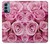 S2943 Pink Rose Case For OnePlus Nord N200 5G