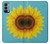 S3039 Vintage Sunflower Blue Case For OnePlus Nord N200 5G