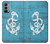 S3053 Marine Anchor Blue Case For OnePlus Nord N200 5G