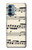 S3082 Music Sheet Case For OnePlus Nord N200 5G