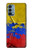 S3306 Colombia Flag Vintage Football Graphic Case For OnePlus Nord N200 5G