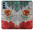 S3314 Mexico Flag Vinatage Football Graphic Case For OnePlus Nord N200 5G