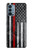S3687 Firefighter Thin Red Line American Flag Case For OnePlus Nord N200 5G