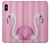 S3805 Flamingo Pink Pastel Case For iPhone X, iPhone XS