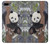 S3793 Cute Baby Panda Snow Painting Case For iPhone 7 Plus, iPhone 8 Plus