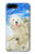 S3794 Arctic Polar Bear in Love with Seal Paint Case For iPhone 7 Plus, iPhone 8 Plus