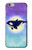 S3807 Killer Whale Orca Moon Pastel Fantasy Case For iPhone 6 6S