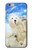 S3794 Arctic Polar Bear in Love with Seal Paint Case For iPhone 6 Plus, iPhone 6s Plus