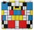 S3814 Piet Mondrian Line Art Composition Case For iPhone 5 5S SE