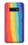 S3799 Cute Vertical Watercolor Rainbow Case For Samsung Galaxy S10e