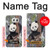 S3793 Cute Baby Panda Snow Painting Case For Samsung Galaxy S7 Edge