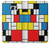 S3814 Piet Mondrian Line Art Composition Case For Samsung Galaxy S6 Edge Plus