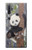 S3793 Cute Baby Panda Snow Painting Case For Samsung Galaxy Note 10 Plus