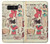S3820 Vintage Cowgirl Fashion Paper Doll Case For Note 8 Samsung Galaxy Note8