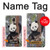 S3793 Cute Baby Panda Snow Painting Case For Samsung Galaxy Note 4