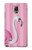 S3805 Flamingo Pink Pastel Case For Samsung Galaxy Note 4