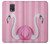 S3805 Flamingo Pink Pastel Case For Samsung Galaxy Note 4