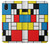 S3814 Piet Mondrian Line Art Composition Case For Samsung Galaxy A10e