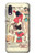 S3820 Vintage Cowgirl Fashion Paper Doll Case For Samsung Galaxy A40