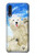 S3794 Arctic Polar Bear in Love with Seal Paint Case For Samsung Galaxy A70