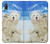 S3794 Arctic Polar Bear in Love with Seal Paint Case For Samsung Galaxy A04, Galaxy A02, M02
