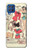 S3820 Vintage Cowgirl Fashion Paper Doll Case For Samsung Galaxy M62