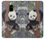 S3793 Cute Baby Panda Snow Painting Case For Samsung Galaxy A8 (2018)