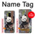 S3793 Cute Baby Panda Snow Painting Case For Samsung Galaxy A8 (2018)
