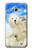 S3794 Arctic Polar Bear in Love with Seal Paint Case For Samsung Galaxy A5 (2017)