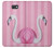 S3805 Flamingo Pink Pastel Case For Samsung Galaxy J7 Prime (SM-G610F)