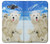 S3794 Arctic Polar Bear in Love with Seal Paint Case For Samsung Galaxy J7 (2016)
