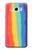 S3799 Cute Vertical Watercolor Rainbow Case For Samsung Galaxy J7 (2016)