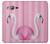 S3805 Flamingo Pink Pastel Case For Samsung Galaxy J3 (2016)