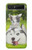 S3795 Grumpy Kitten Cat Playful Siberian Husky Dog Paint Case For Samsung Galaxy Z Flip 5G