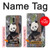 S3793 Cute Baby Panda Snow Painting Case For Huawei Mate 10 Pro, Porsche Design